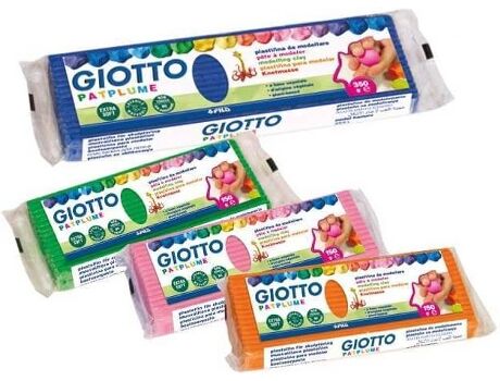 Giotto Plasticina Patplume Branco (350 g)