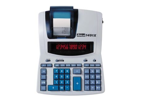 Rexel Calculadora com Impressão IB404207 Branco (14 dígitos)