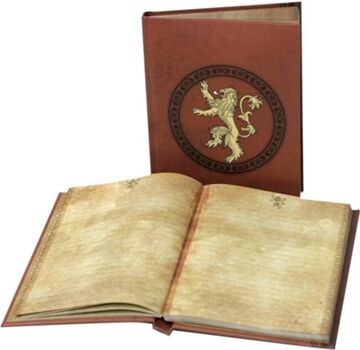 S/marca Caderno com Luz GAME OF THRONES Lannister