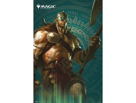 Magic Poster The Gathering Garruk