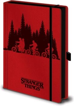 Stranger Things Caderno Upside Down