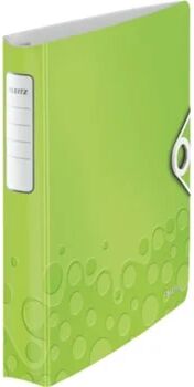 Leitz Dossier 4 Argolas Active WOW 30 mm Verde (A4 - Capacidade: 280 folhas)