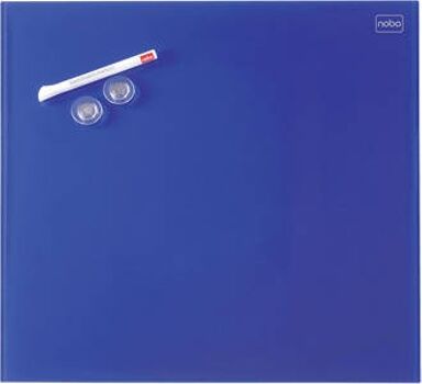 Nobo Quadro Branco Diamond Azul (300x300mm - Vidro - Magnético: Sim)