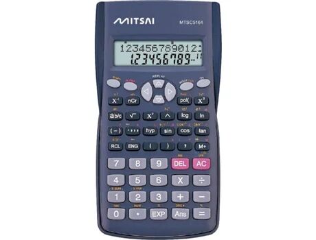 Mitsai Calculadora Científica MTSC5164 Preto (12 dígitos)