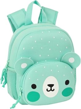 Safta Mochila Bear (Verde - Neopreno - 25x9x20cm)