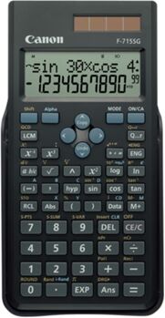 Canon Calculadora Científica F-715SG Preto (16 dígitos)