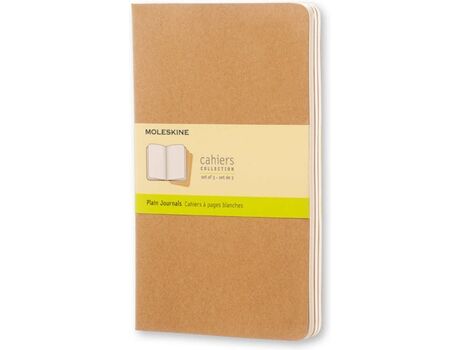 Moleskine Bloco Chaier Kraft Liso Grande