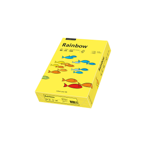 Papper Rainbow A4 80g mellangul 500st/paket