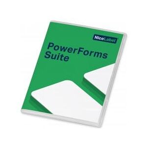 NiceLabel 2017 PowerForms Suite, Kraftfullt etikettprogram för kontrollerade & automatiserade utskrifter (3-10 skrivare)