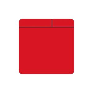 Post-it magnetisk, röd, 10-pack