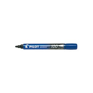 Märkpenna Pilot Permanent Marker 100 Blå 12st/fp