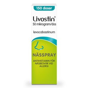 Livostin nässpray, suspension 50 mikrogram/dos, 150 doser
