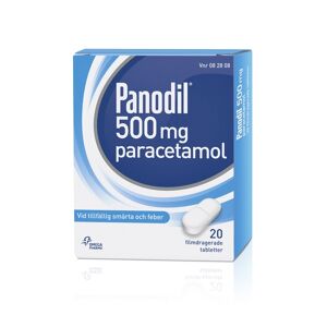 Panodil, filmdragerad tablett 500 mg 20 st