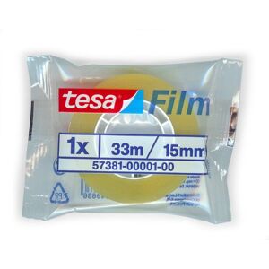 Tesa Tape standard transparent, 15 mm, 33 m