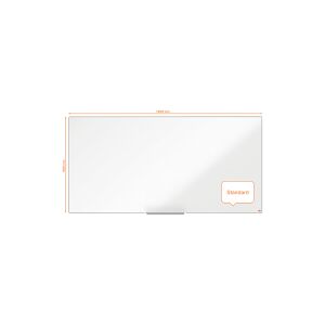 Whiteboard 180 x 90cm magnetisk emalj   Nobo Impression Pro