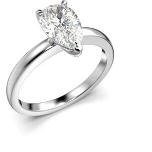 Festive diamantring Venus päronslipad 1,00 ct vitguld 685-100-VK