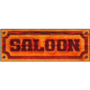 Saloon skylt