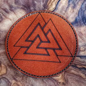 MD-Textil MDT Patch Valknut (Färg: Brun)