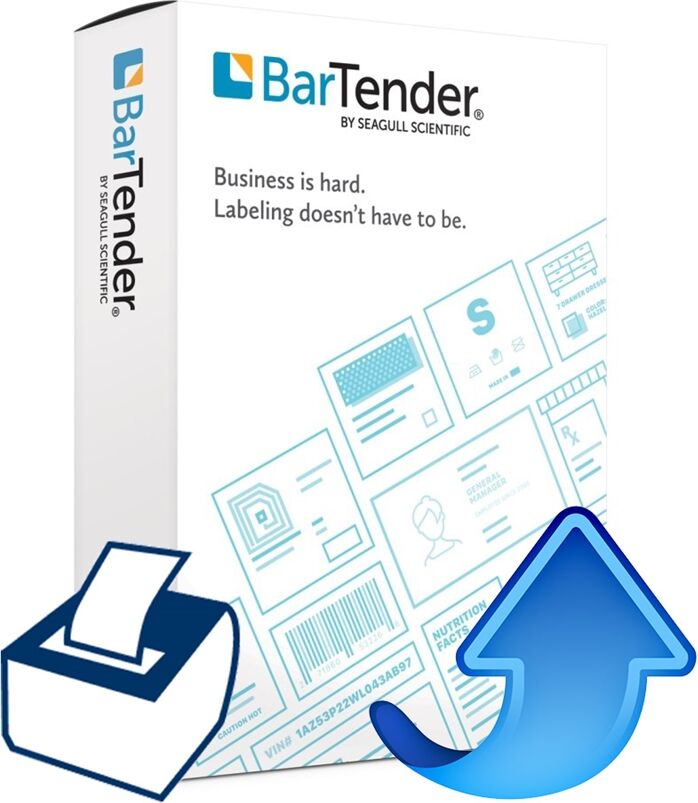 Uppgradera BarTender Professional skrivarlicens till BarTender Automation