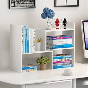 17 Stories Wood Desk Organizers white 11.5 H x 17.0 W x 40.0 D cm