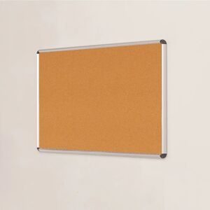 Symple Stuff Wall Mounted Bulletin Board gray 90.0 H x 120.0 W cm