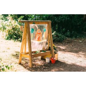 Plum Double Sided Board Easel brown 50.0 W x 144.0 D cm