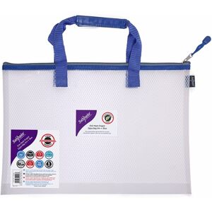 Snopake Eva Mesh High Capacity Project Zippa Bag A4++ Blue