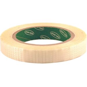 Cross Weave Clear Polypropylene Filament Tape - 100mm x 50m - Transparent - Avon