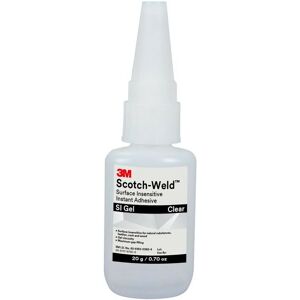 Scotch-Weld Surface Insensitive Instant Adhesive si Gel, 20 g - Transparent - 3M