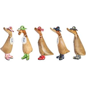 DCUK Ducklings Floral Hats & Welly Boots - Assorted