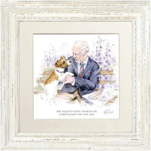 Wrendale Designs by Hannah Dale Coronation Small Framed Card