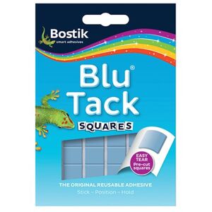 Bostik Blu Tack Squares (Pack of 12) 30616595