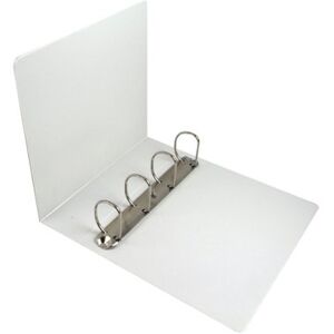 Esselte 60mm 4 D-Ring Presentation Binder A4 White 49706