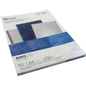 GBC HiClear A4 Binding Cover 250 Micron Super Clear (Pack of 50) 41606E