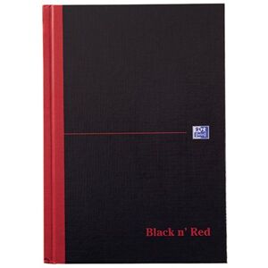 Black n Red Black n' Red Casebound Hardback A-Z Notebook 192 Pages A5 (Pack of 5) 100080491