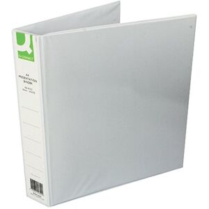 Q-Connect Presentation 40mm 4D Ring Binder A4 White (Pack of 6) KF01329Q