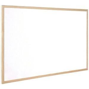 Q-Connect Wooden Frame Whiteboard 900x600mm KF03571