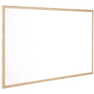 Q-Connect Wooden Frame Whiteboard 1200x900mm KF03572