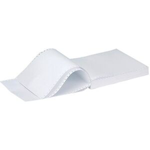 Q-Connect 11x9.5 Inches 3-Part NCR Plain Listing Paper (Pack of 700) C3NPP