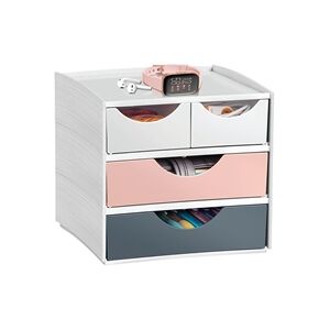 CEP MyCube Compact 4 Drawer Storage Station Pink 1032111681