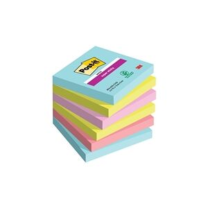 Post-it Super Sticky Notes 76x76mm 90 Sheets Cosmic (Pack of 6)