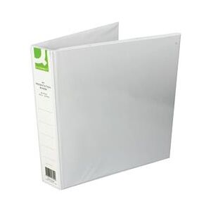 Q-Connect Presentation 40mm 4D-Ring Binder A4 White Pk 6 - KF01329Q