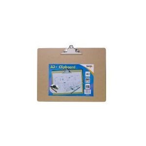 3 X A3 Masonite Tough Heavy Duty Clipboard Extra Strong