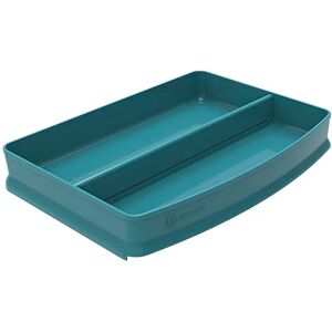 Exacompta - SKU 11634D - 1 Compartment for Skandi Combo Top Letter Tray Width 255 mm - For Letter Trays - For A5 Size Documents - Pacific Blue