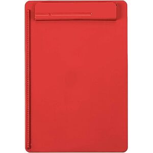 MAUL MAULGO Recycling Clipboard - Sustainable Writing Board in A4 Format - High-Quality Clipboard Made from 85% Recycled Plastic - Red