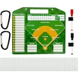 Dankek Lineup Cards, Dry Erase Lineup Board with Magnetic Design, Sturdy Reusable Baseball Clipboard, Baseball Magnetic Lineup Board for Baseball Game, Softball