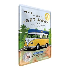 Nostalgic-Art Retro Notebook A5 VW Bulli - Let's Get Lost - Volkswagen Bus  Gift Idea Bullet Journal Dotted Vintage Design : : Stationery &  Office Supplies