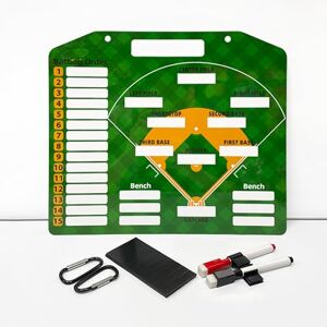 Xuemin XAQBJC Baseball Coaches Clipboard Baseball Board Coaches Gifts Dry Erase Coaches Lineup Board for Score Whiteboard Coaching Accessories