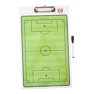 Mipcase Board Match for Sports Game Board Soccer Coaches Clipboard Soccer Training Board Soccer Training Equipment Dry Erase Soccer Board Referee Supplies Pvc