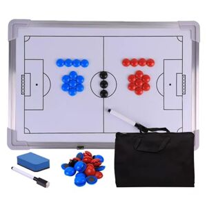 Xuemin XAQBJC Football Coaches Board Soccer Dry Erase Coaching Board, Magnetic Football Whiteboard Coaches Clipboard, Training Assistant Equipment for Outdoors Sports